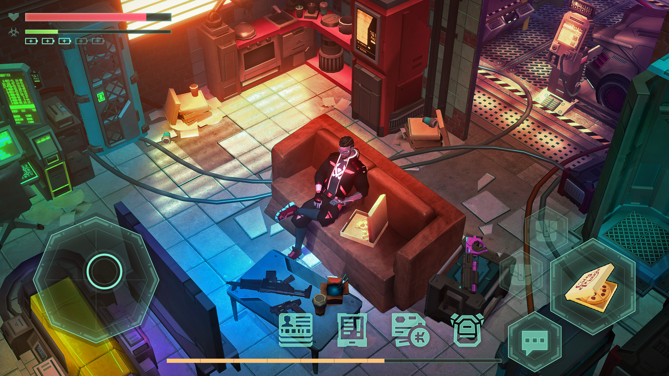Cyberika: Action Cyberpunk RPG Game Screenshot