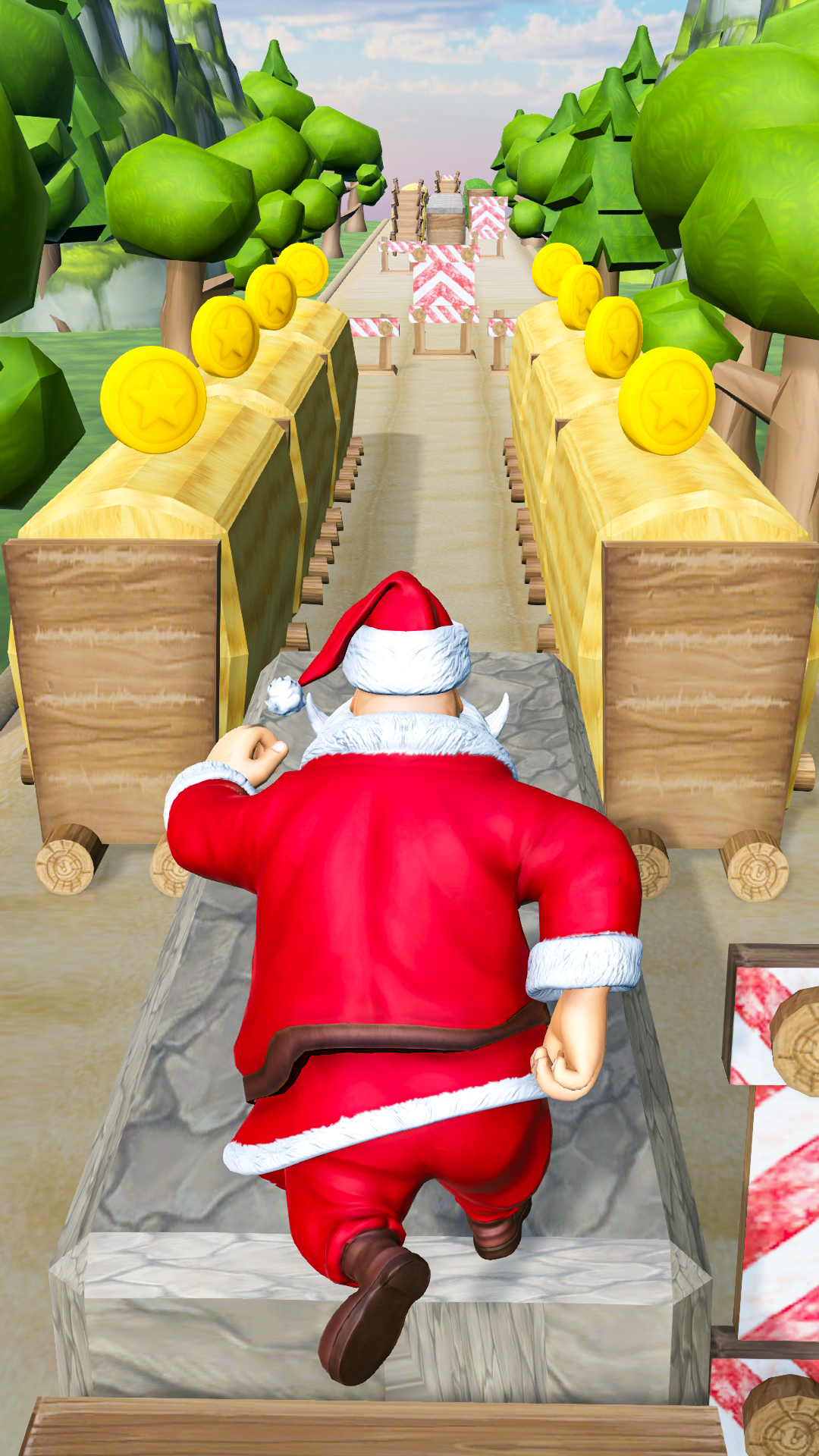Subway Santa Runner Xmas Games 게임 스크린샷