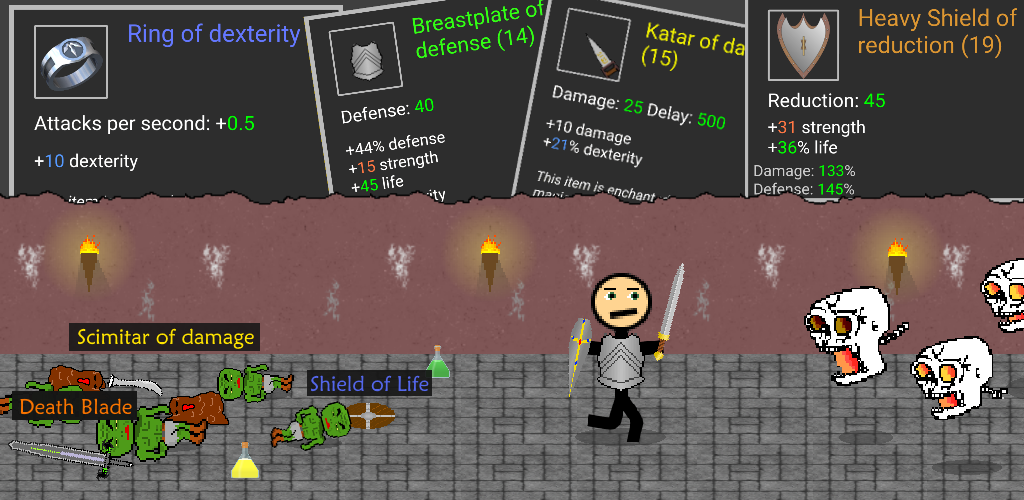 Banner of Rogue Dungeon RPG 1.9.8