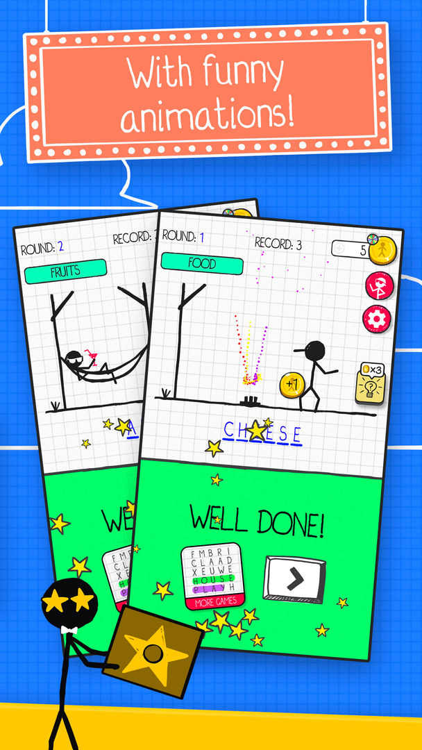 Hangman ภาพหน้าจอเกม