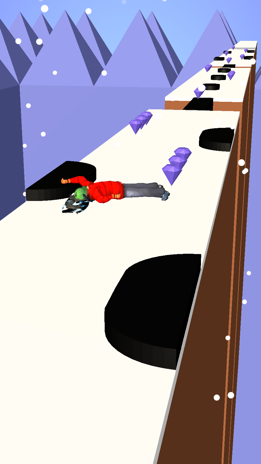 Snowboard 3D screenshot game