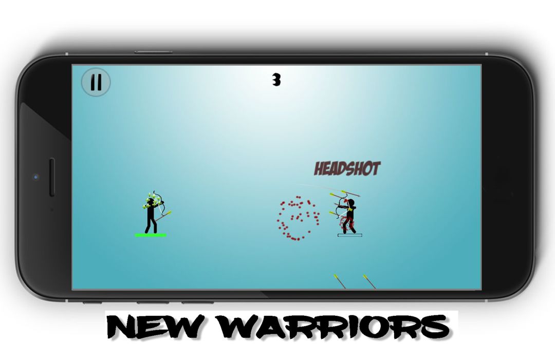 Screenshot of Stickman Warriors Archers