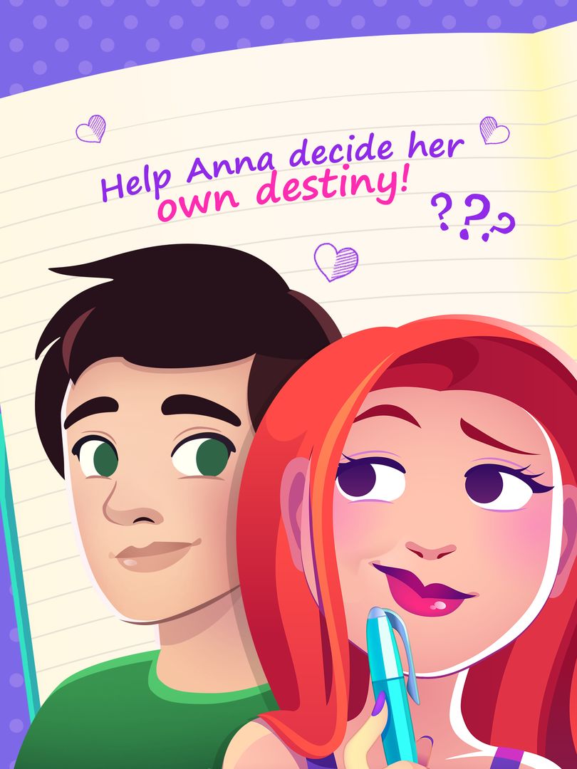 Dear Diary - Teen Interactive Story Game 게임 스크린 샷