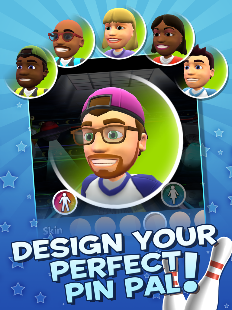 Strike Master Bowling Game Screenshot