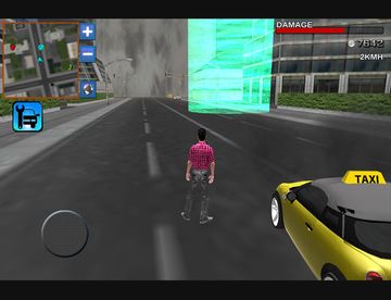 3D City Taxi Driving Mania Game Screenshot