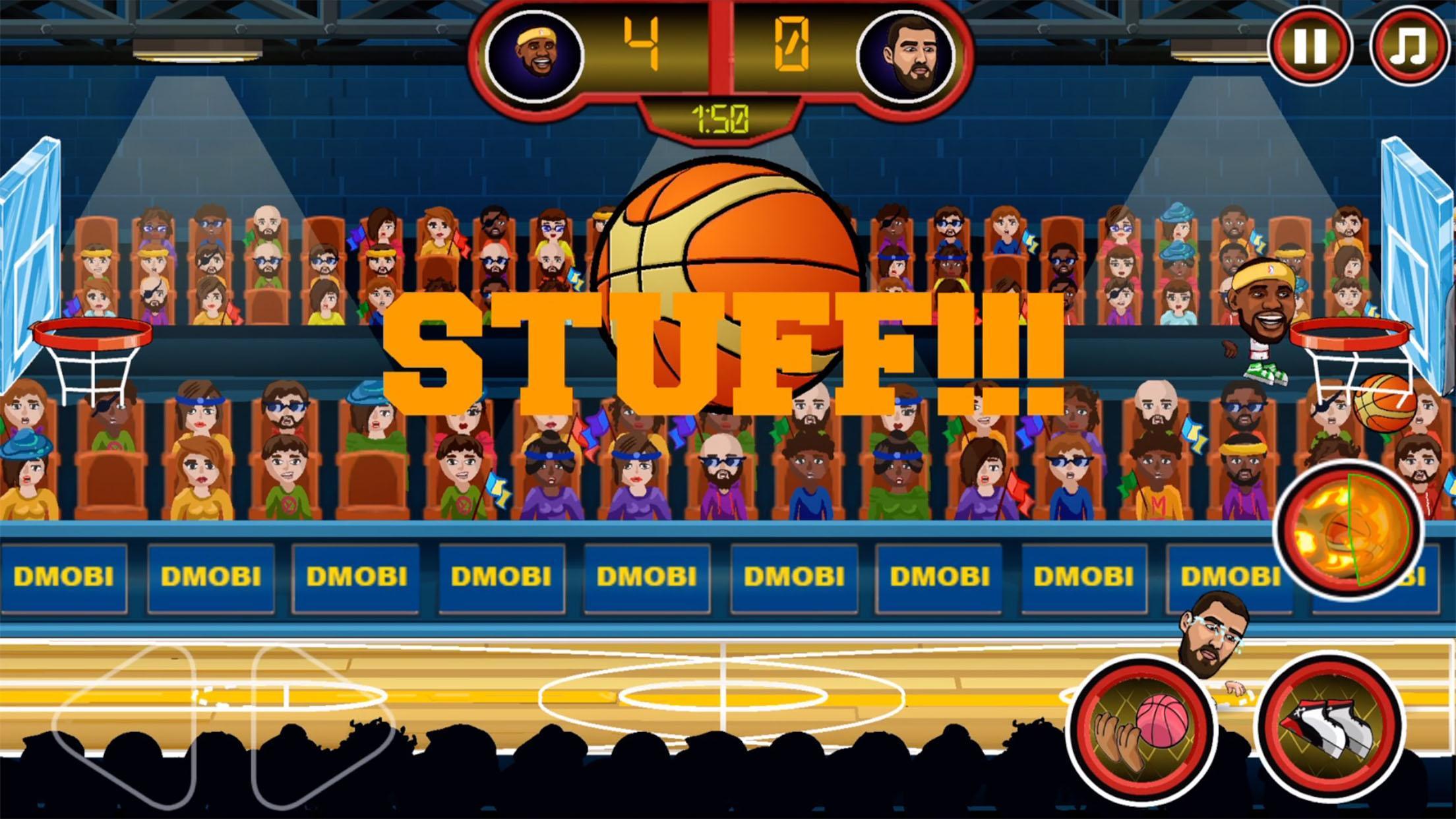 Basketball Legends: Dunk Game ภาพหน้าจอเกม