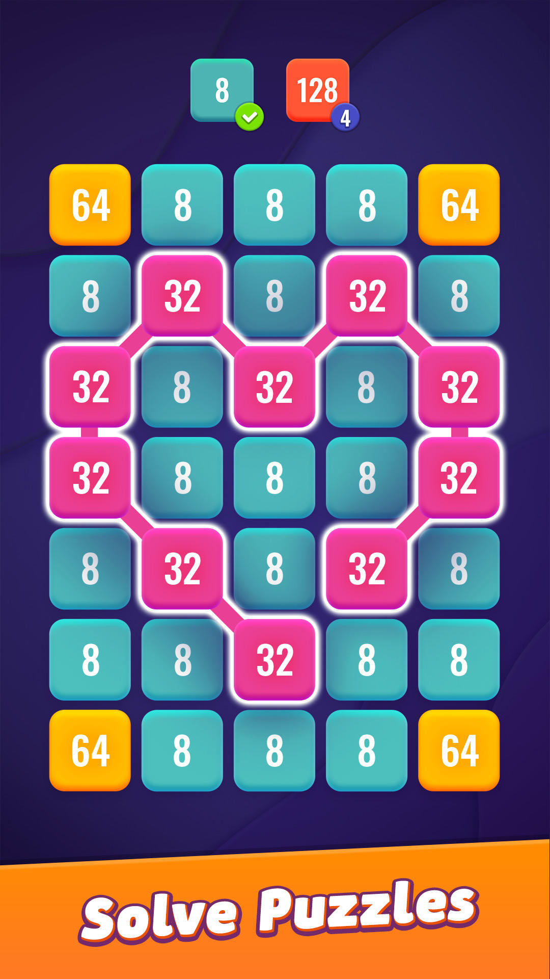 Screenshot of 2448: Block Puzzle Number Game