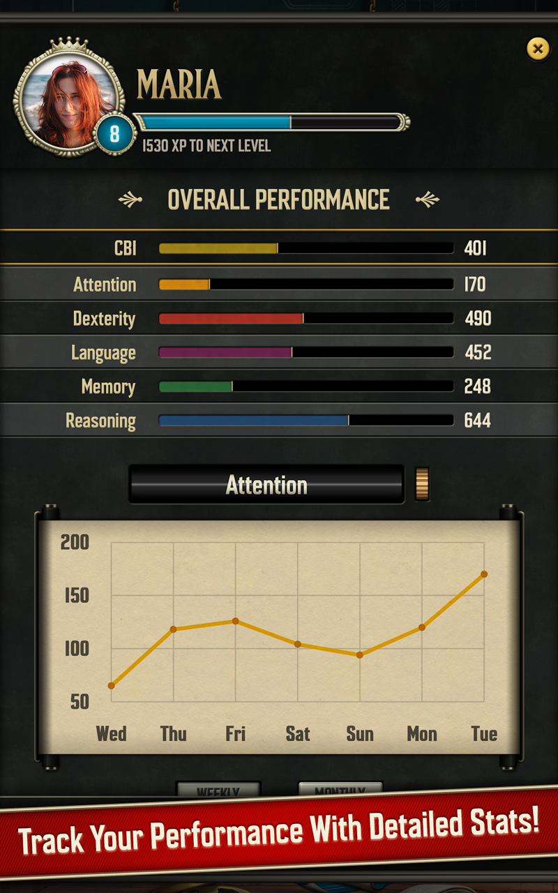 Clockwork Brain Training - Mem Game Screenshot