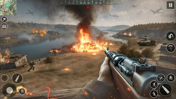 Call of WW2: Heroes Fps Duty Game Screenshot