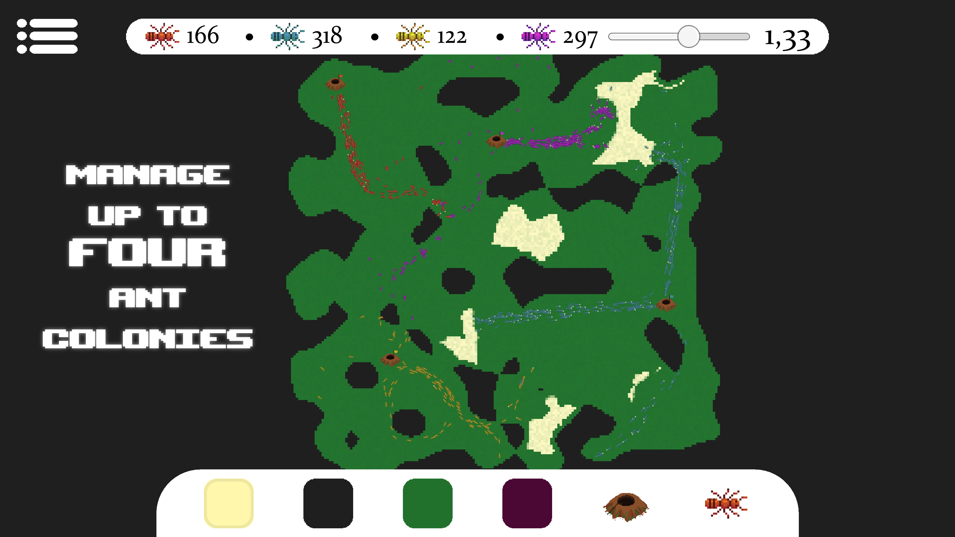 Screenshot of Ants Simulator 2: Total War