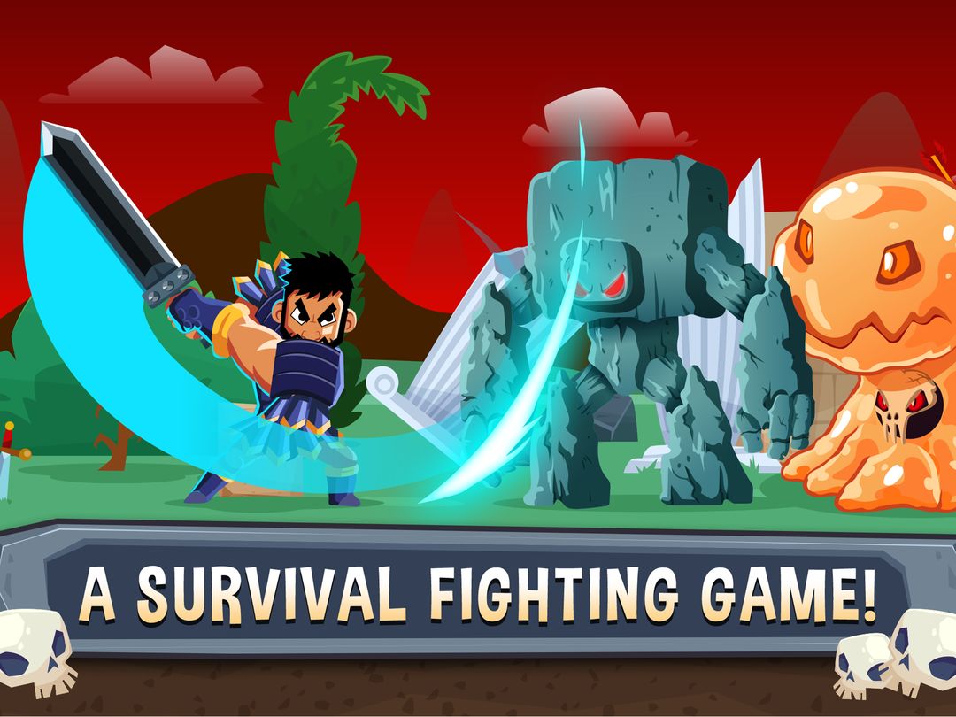 Gladiator vs Monsters - Colosseum Battle Game 게임 스크린 샷
