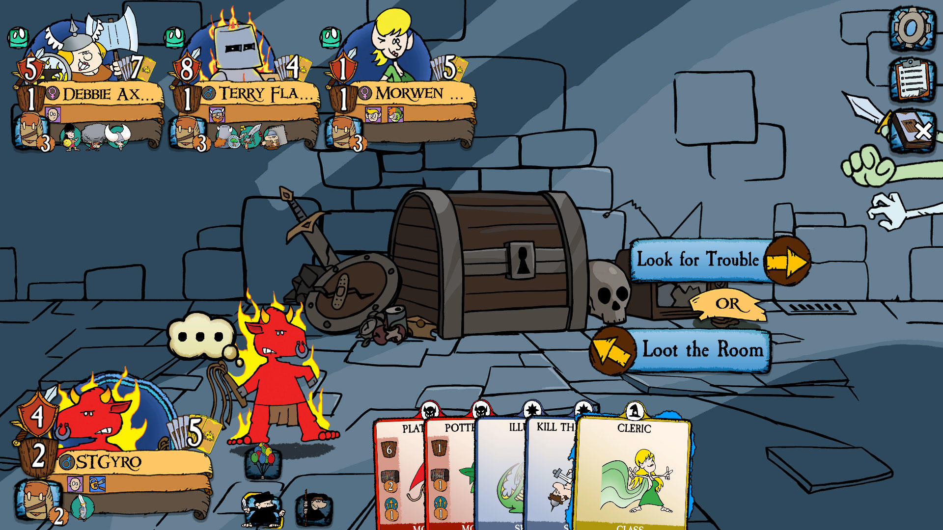 Munchkin screenshot game