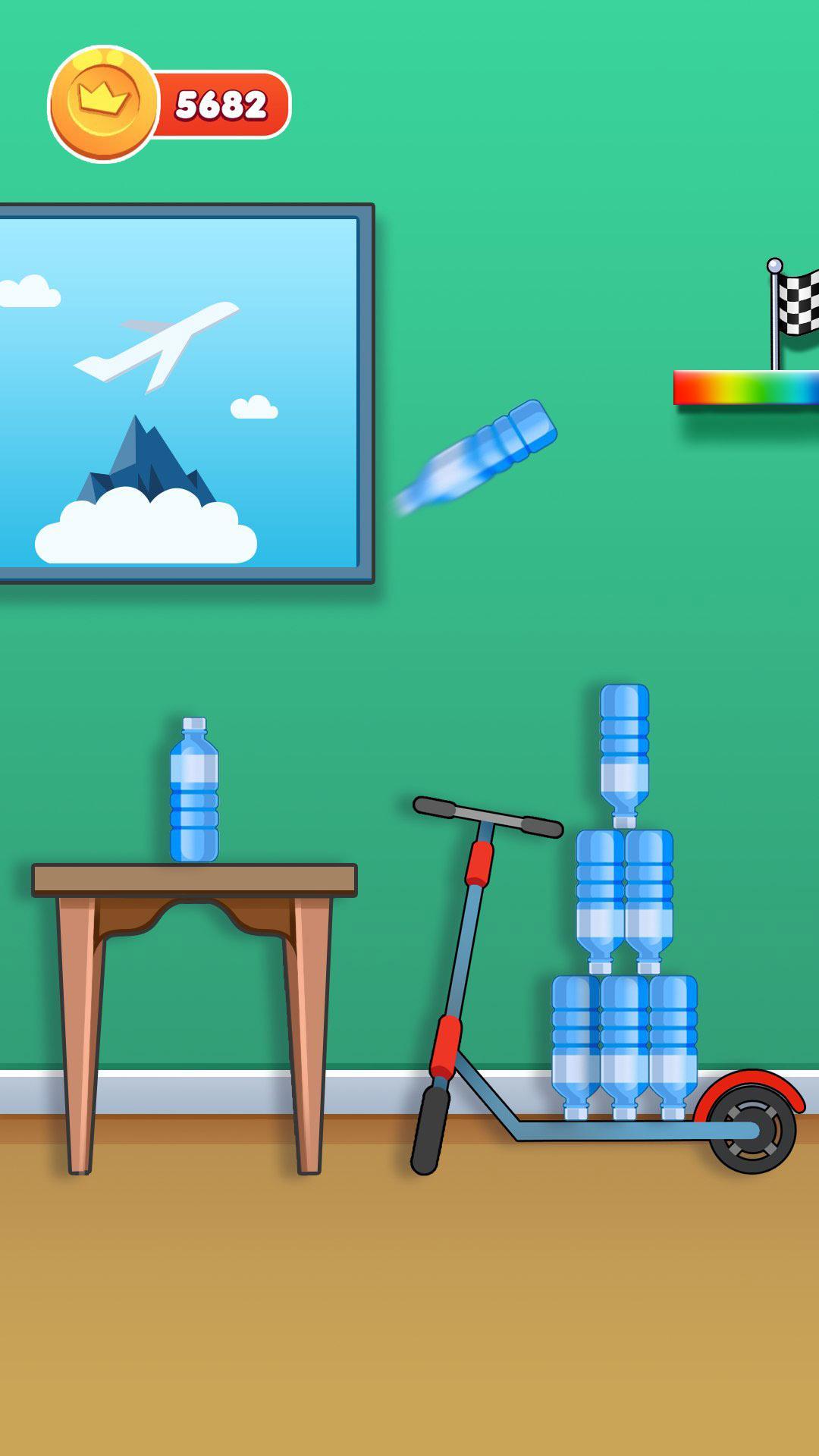 Impossible Bottle Flip Game Screenshot