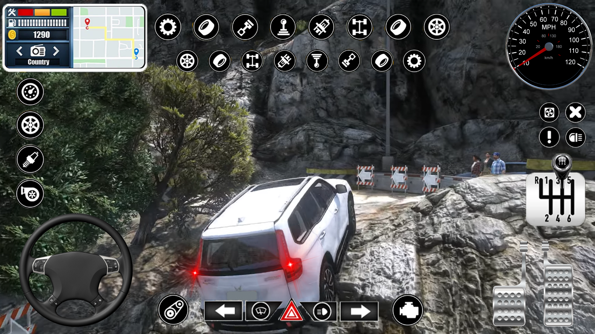 Screenshot of Mahindra Indian Car Game 3D