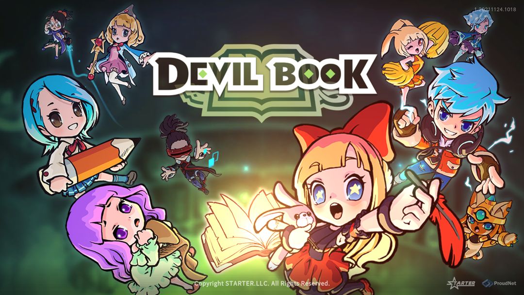 Devil Book: Hand-Drawn MMO screenshot game