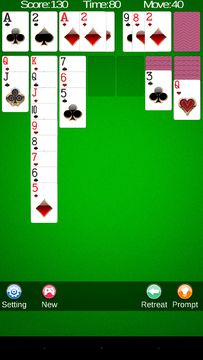 Solitaire ภาพหน้าจอเกม