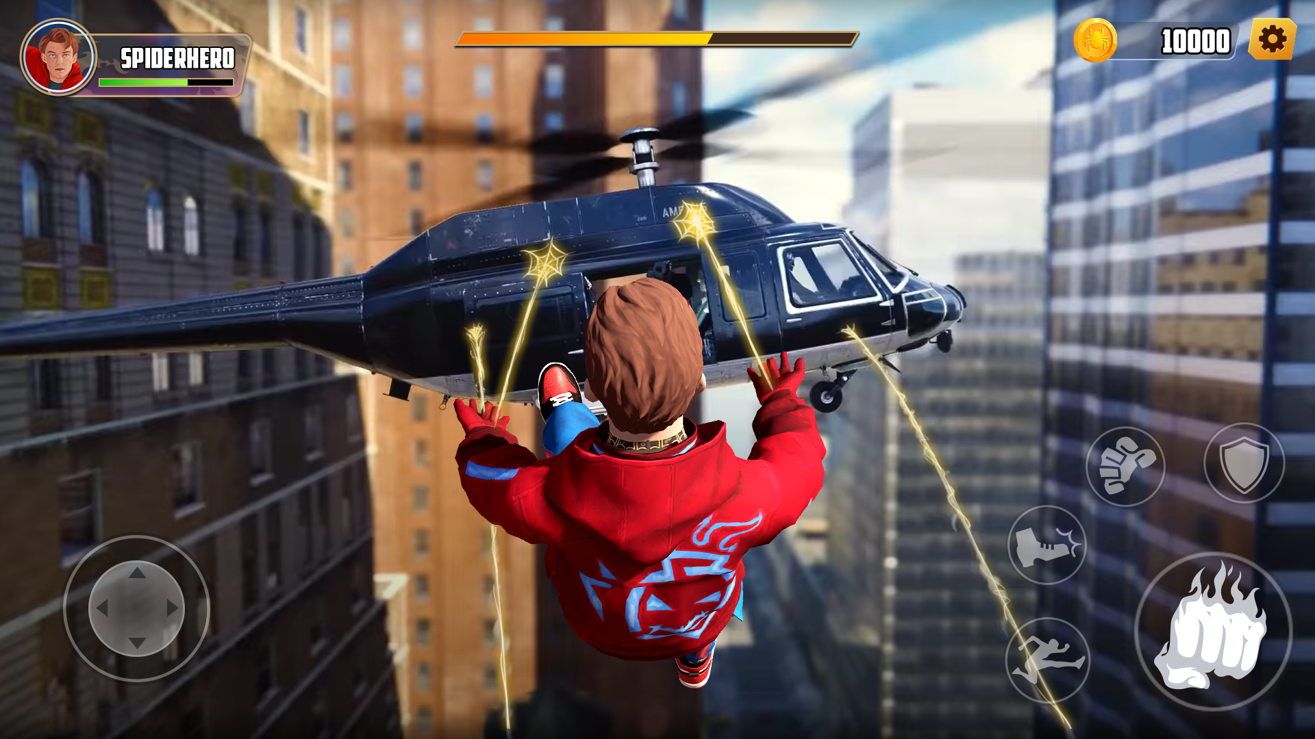 Spider Fighter 3D 게임 스크린 샷