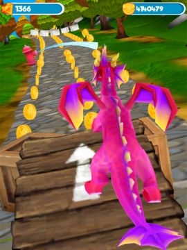 Flying Dragon Run - Dragon World Dino Simulator Game Screenshot