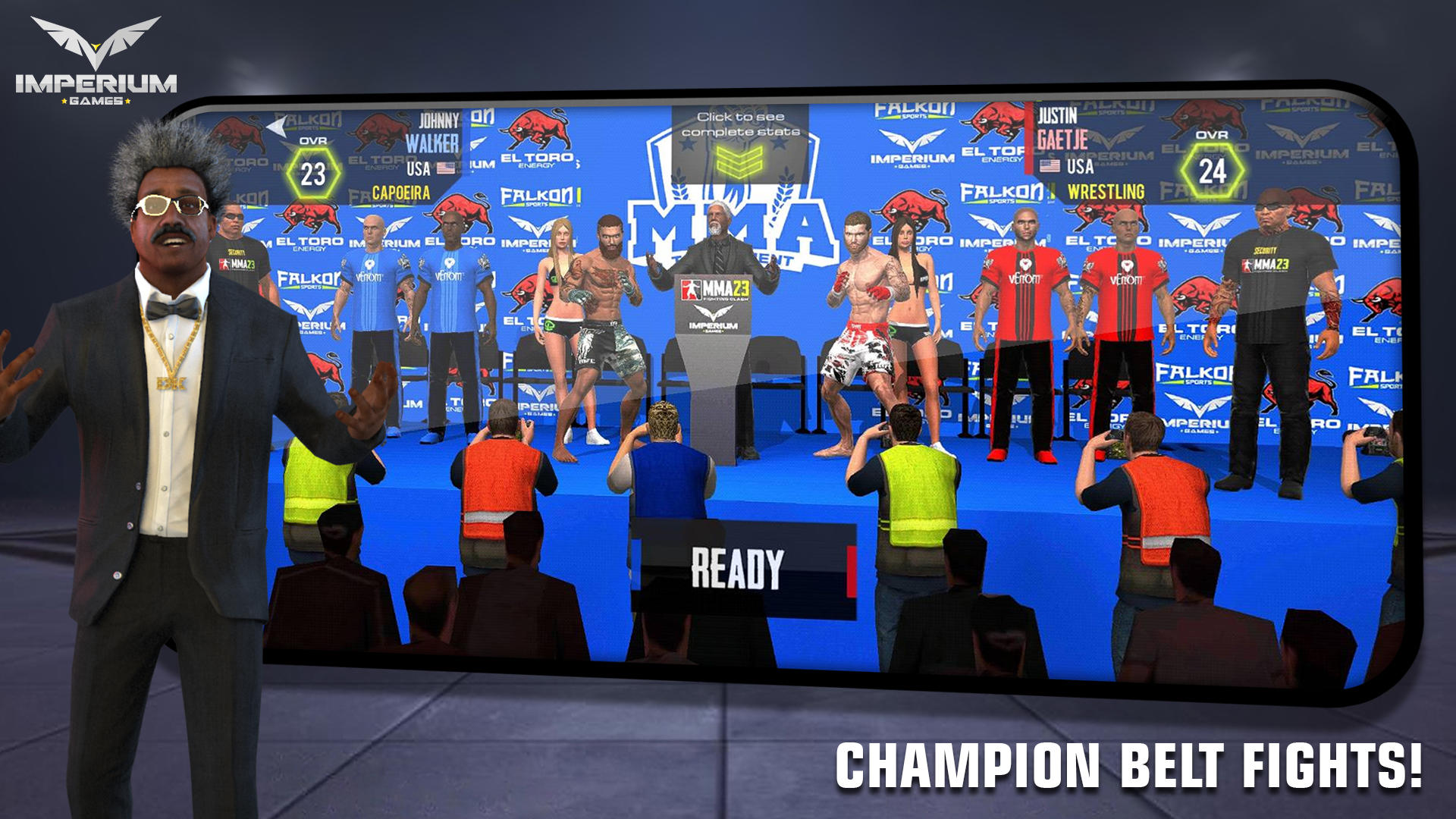 MMA - Fighting Clash 23 Game Screenshot