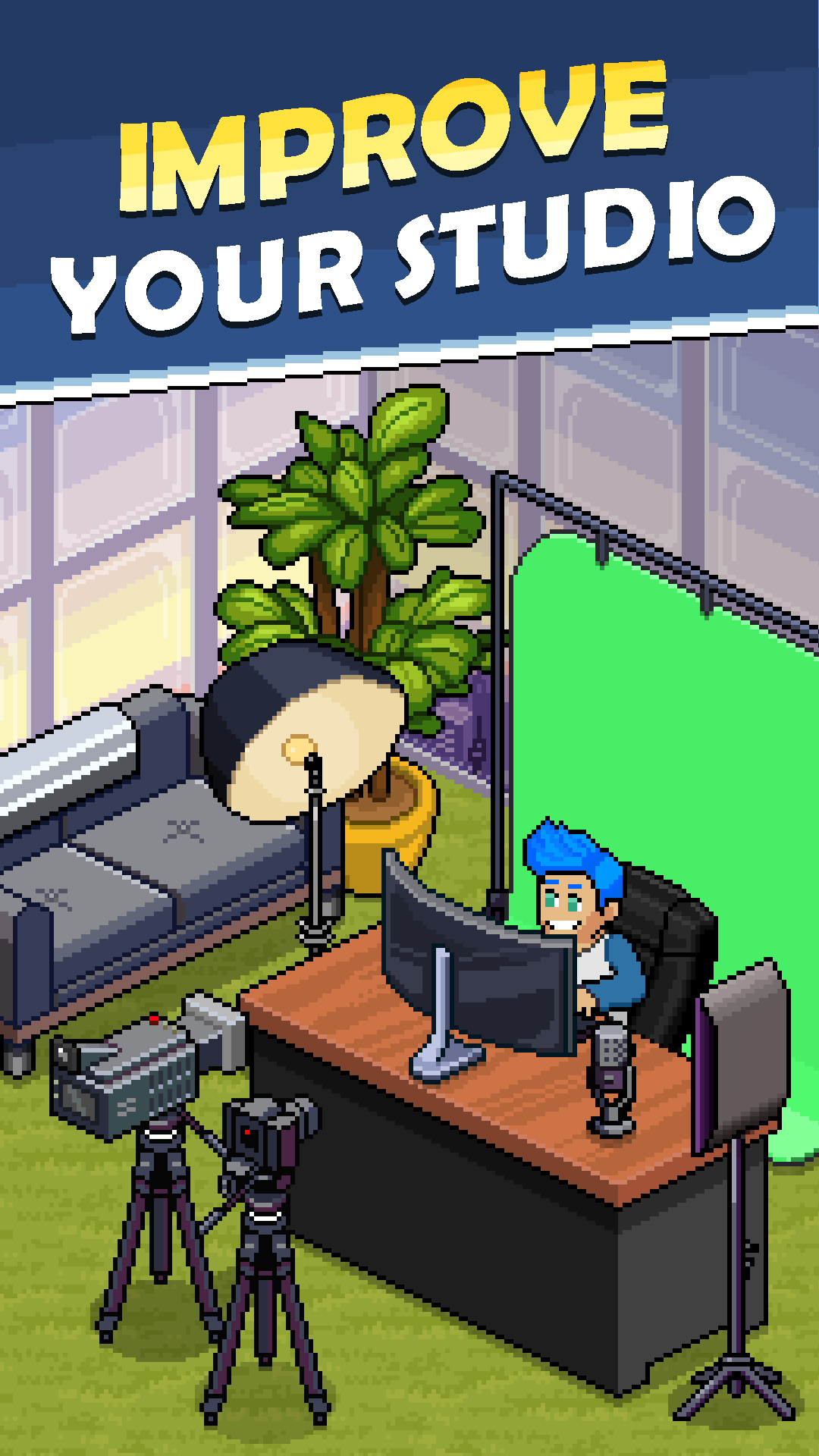 PewDiePie's Tuber Simulator Game Screenshot