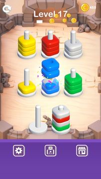 Color Jelly Sort Puzzle Game Game Screenshot