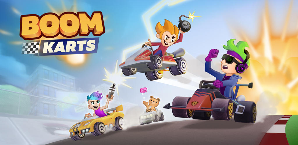 Banner of Boom Karts - ការប្រណាំង Kart អ្នកលេងច្រើន។ 0.51