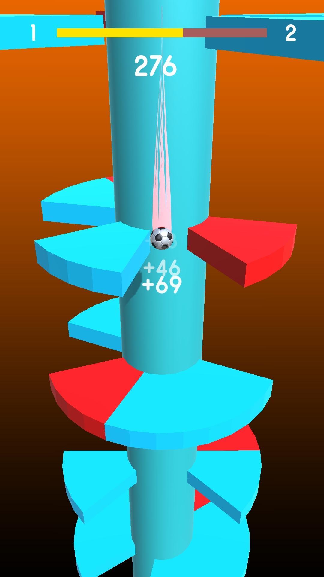 Helix Color Jump Game Screenshot