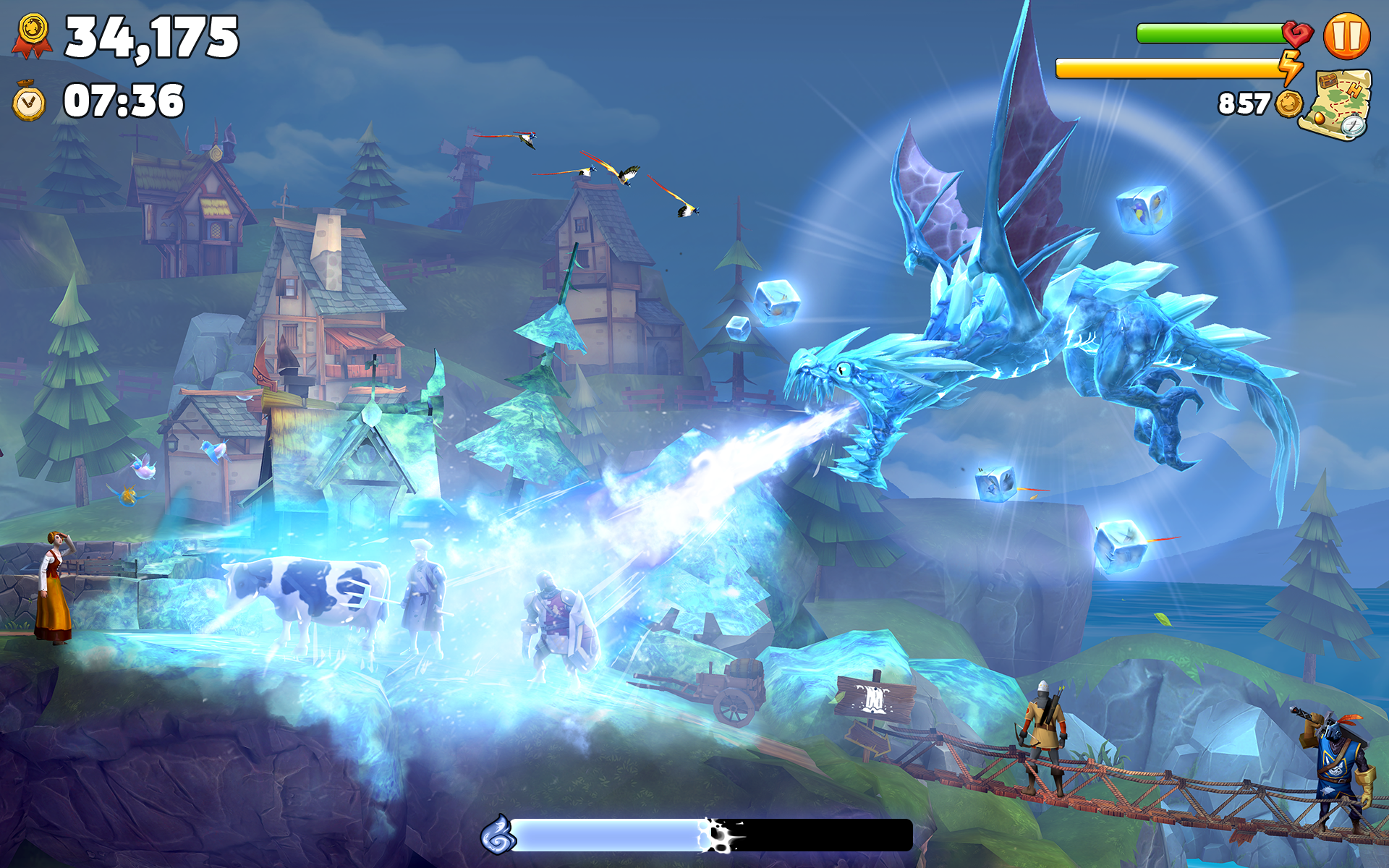 Hungry Dragon: by Hungry Shark ภาพหน้าจอเกม