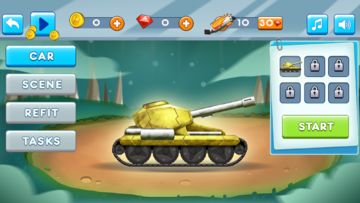 Cuplikan Layar Game Race in Space