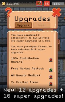 Pixel Blacksmith Game Screenshot