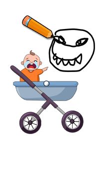 Скриншот игры Drawing: Draw one part funny!