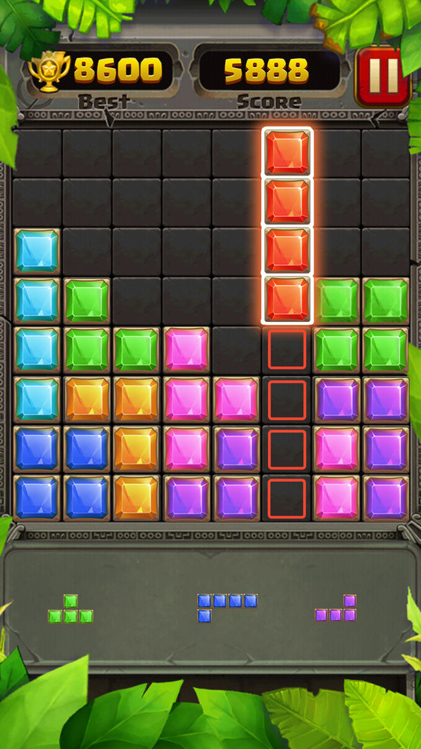블록 퍼즐 가디언 게임 스크린 샷