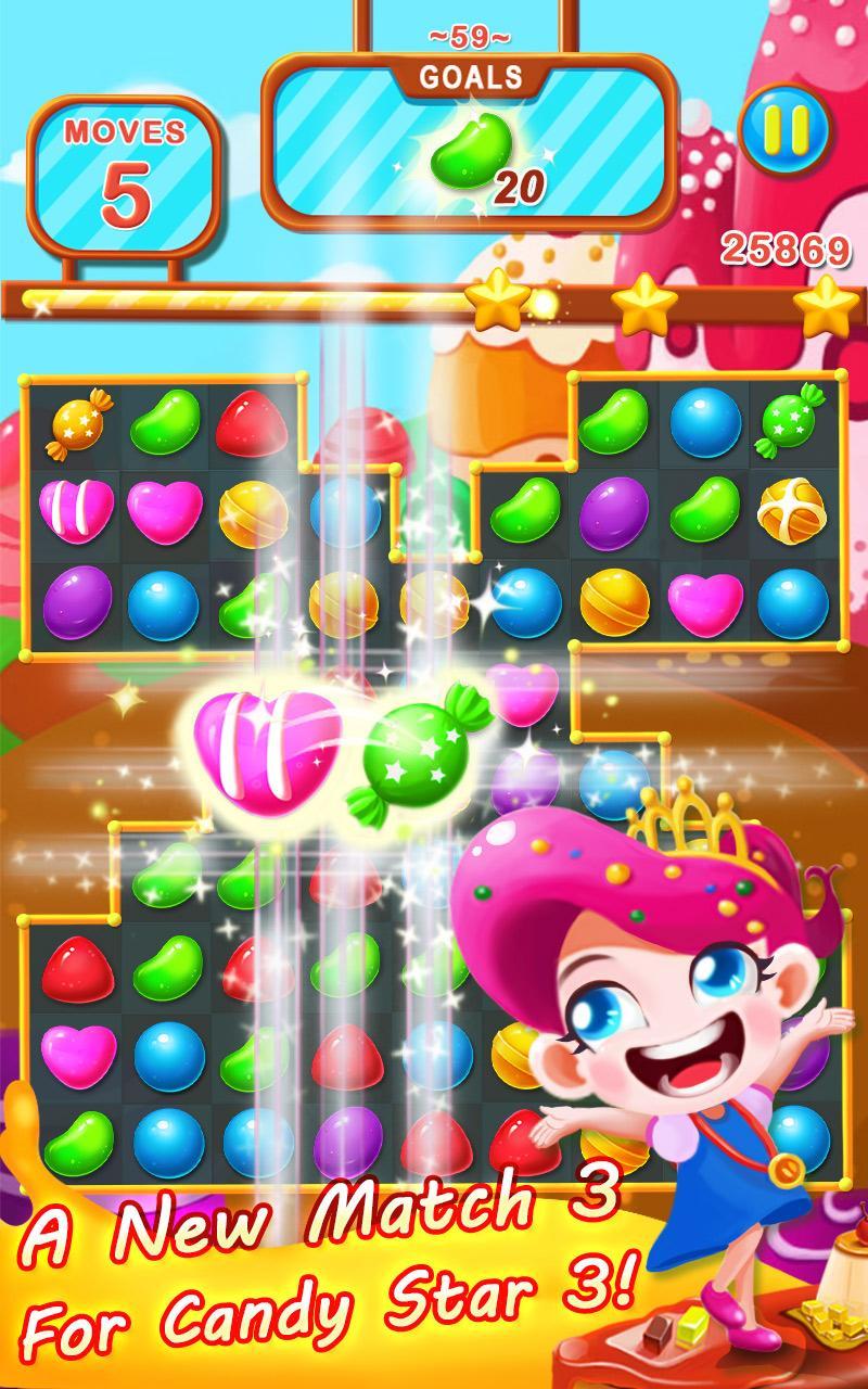 Candy Star 3 screenshot game