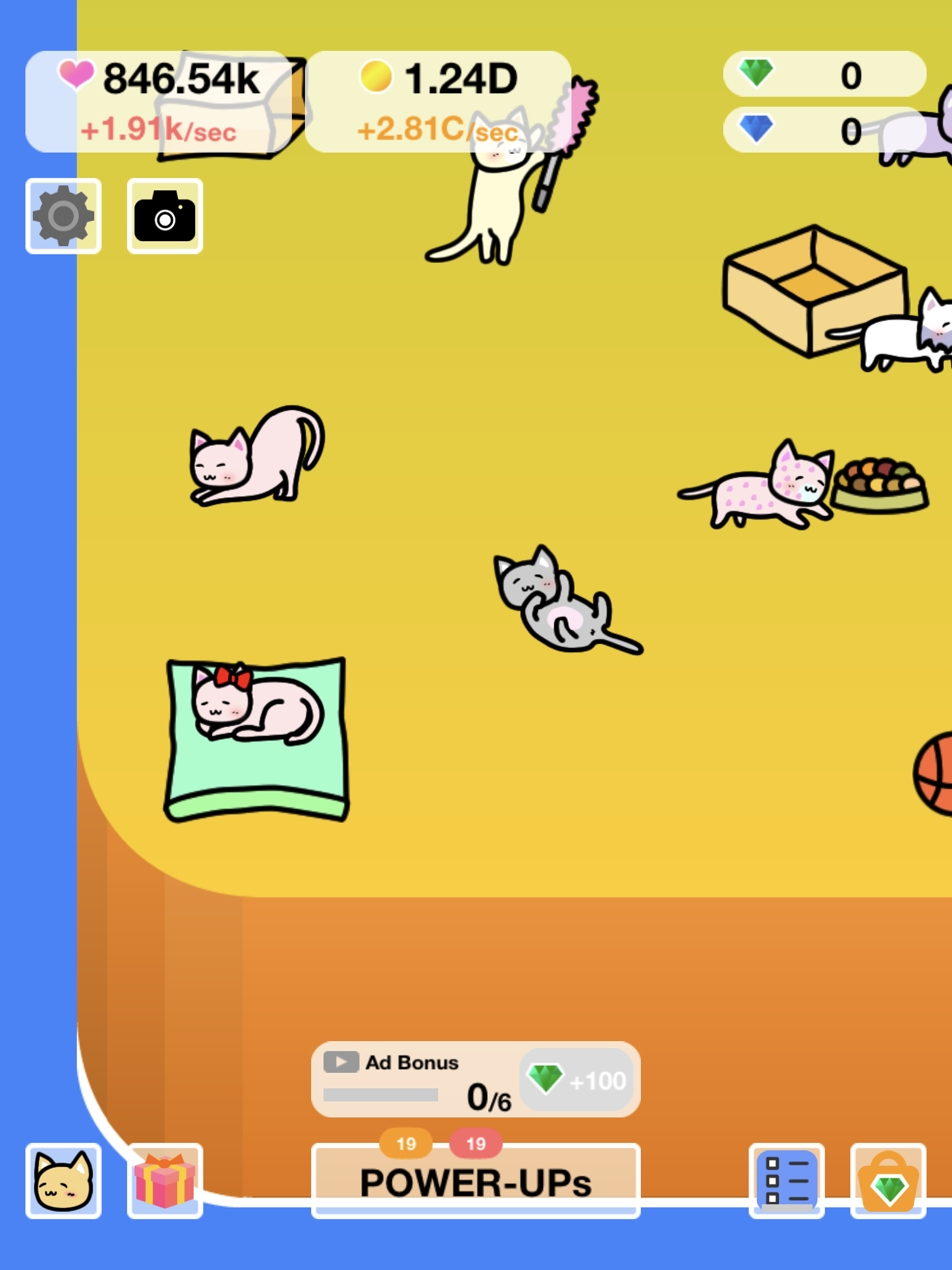 Cat Island Game Screenshot