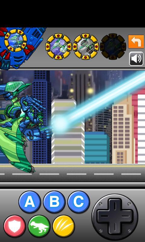 Screenshot of Ptera Green - Transform! Dino Robot