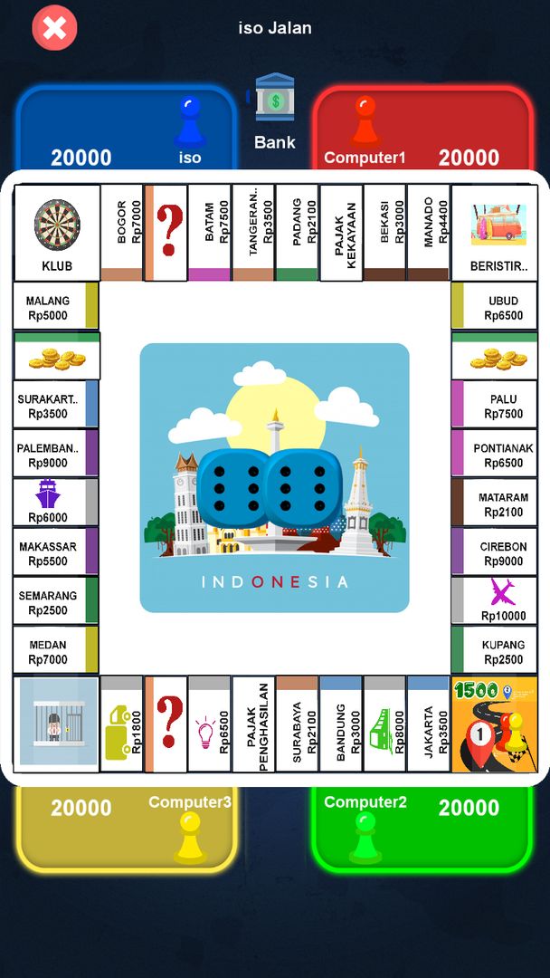Screenshot of Monopoly Town 2019