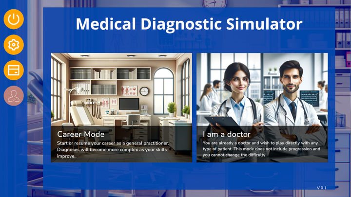 Screenshot 1 of Medical Diagnostic Simulator 