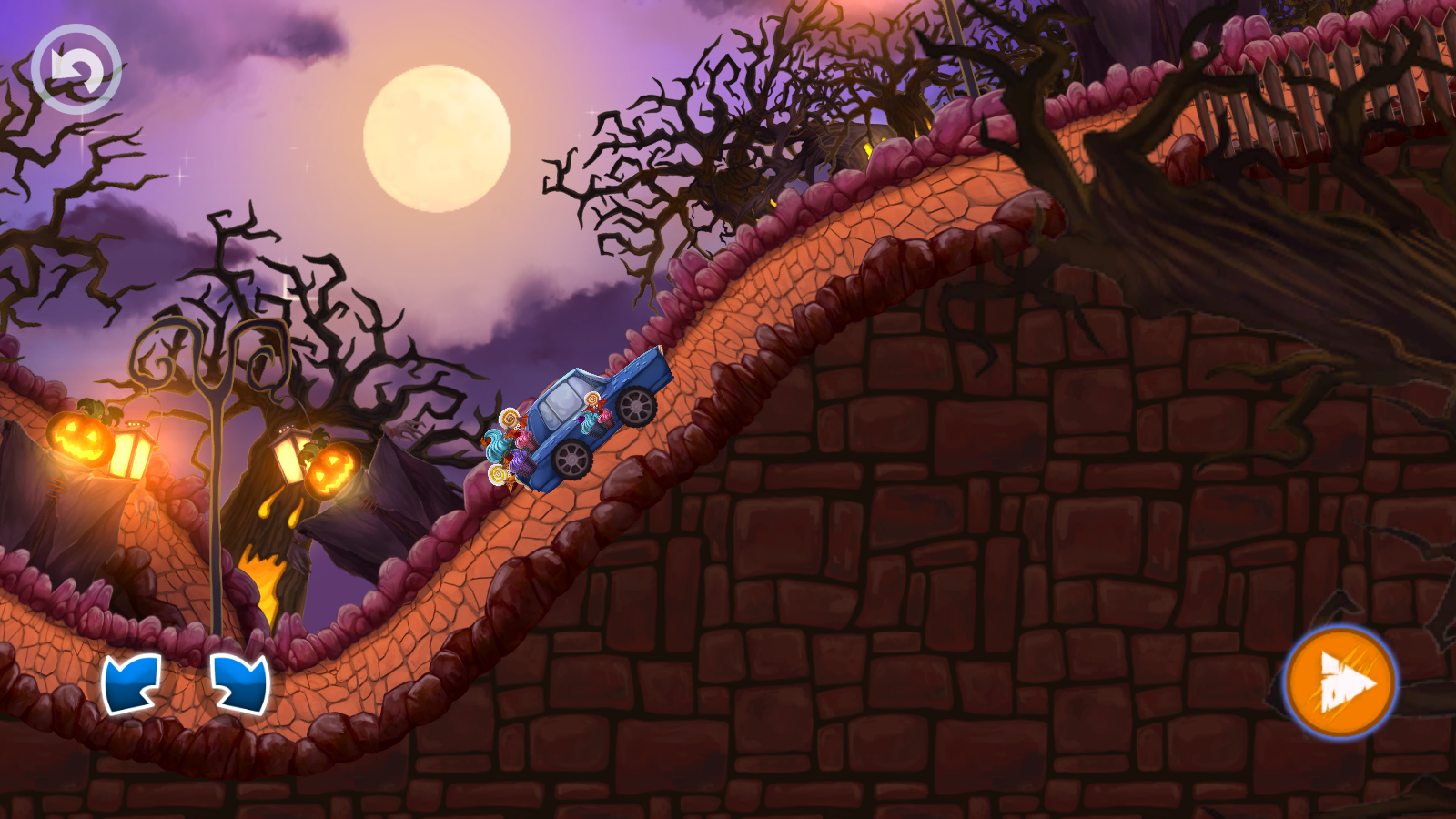 Halloween Cars: Monster Race 遊戲截圖