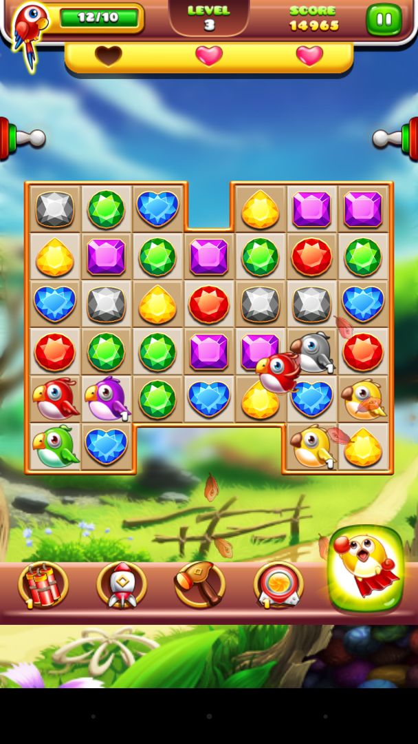Screenshot of Jewels Rush - Match 3