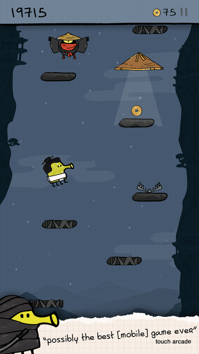 Doodle Jump - Insanely Good! Game Screenshot