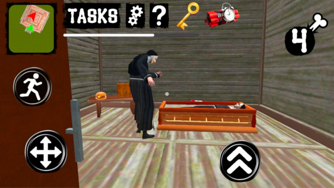 Nun Neighbor Escape from Evil screenshot game