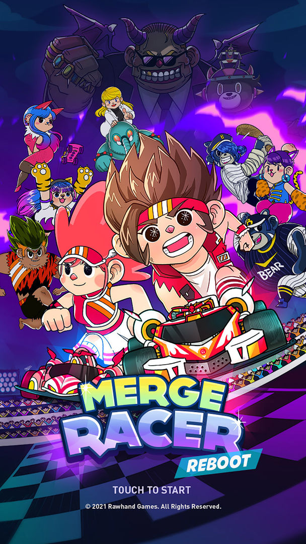 Screenshot of Merge Racer : Idle Merge Game