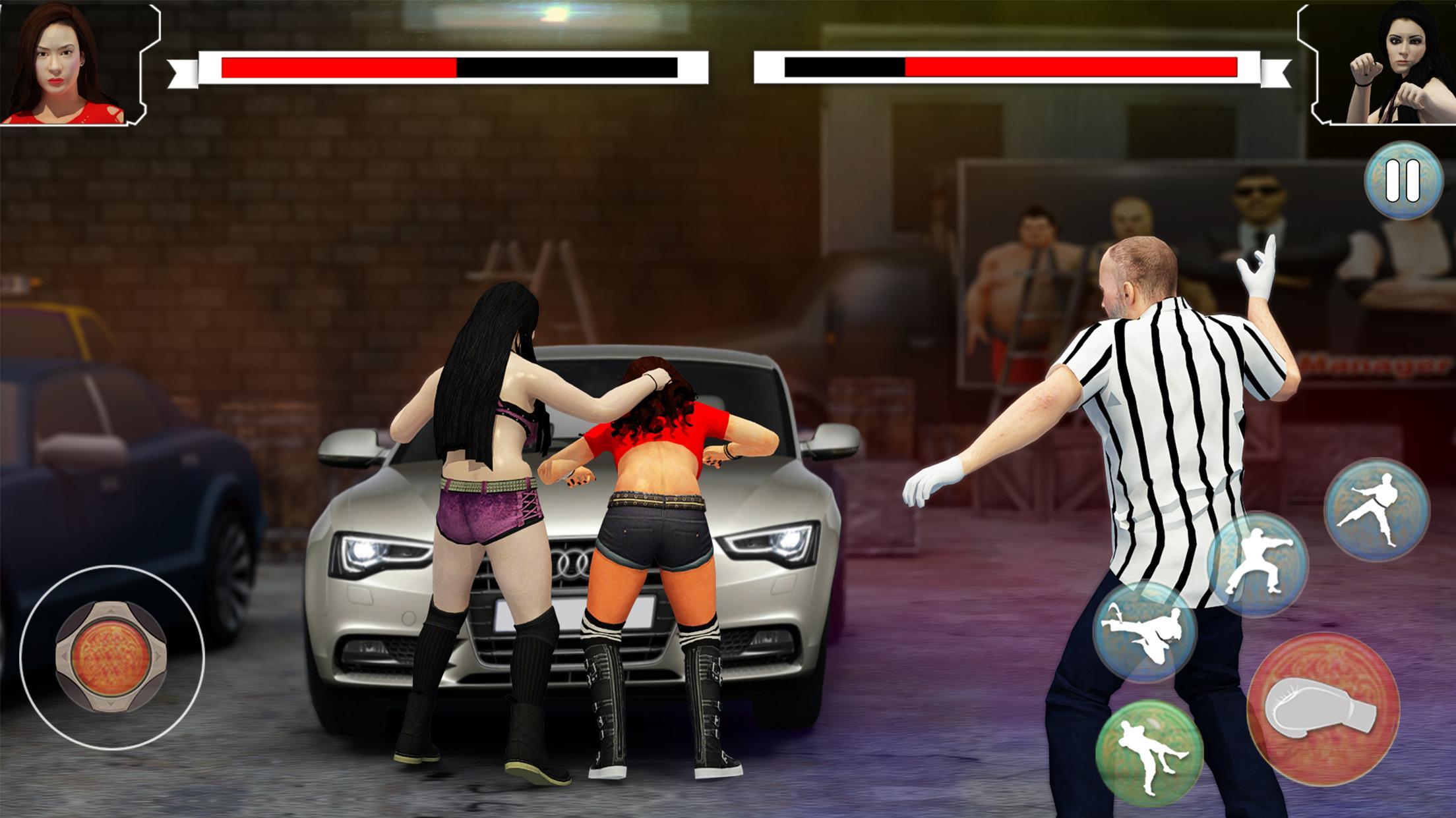 Beat Em Up Wrestling Game Game Screenshot