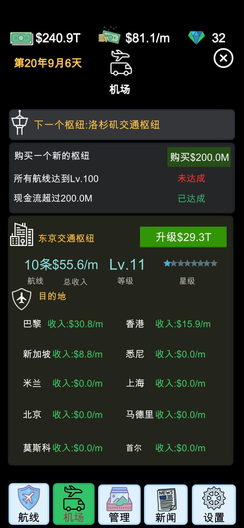 航空大亨 ゲームのスクリーンショット