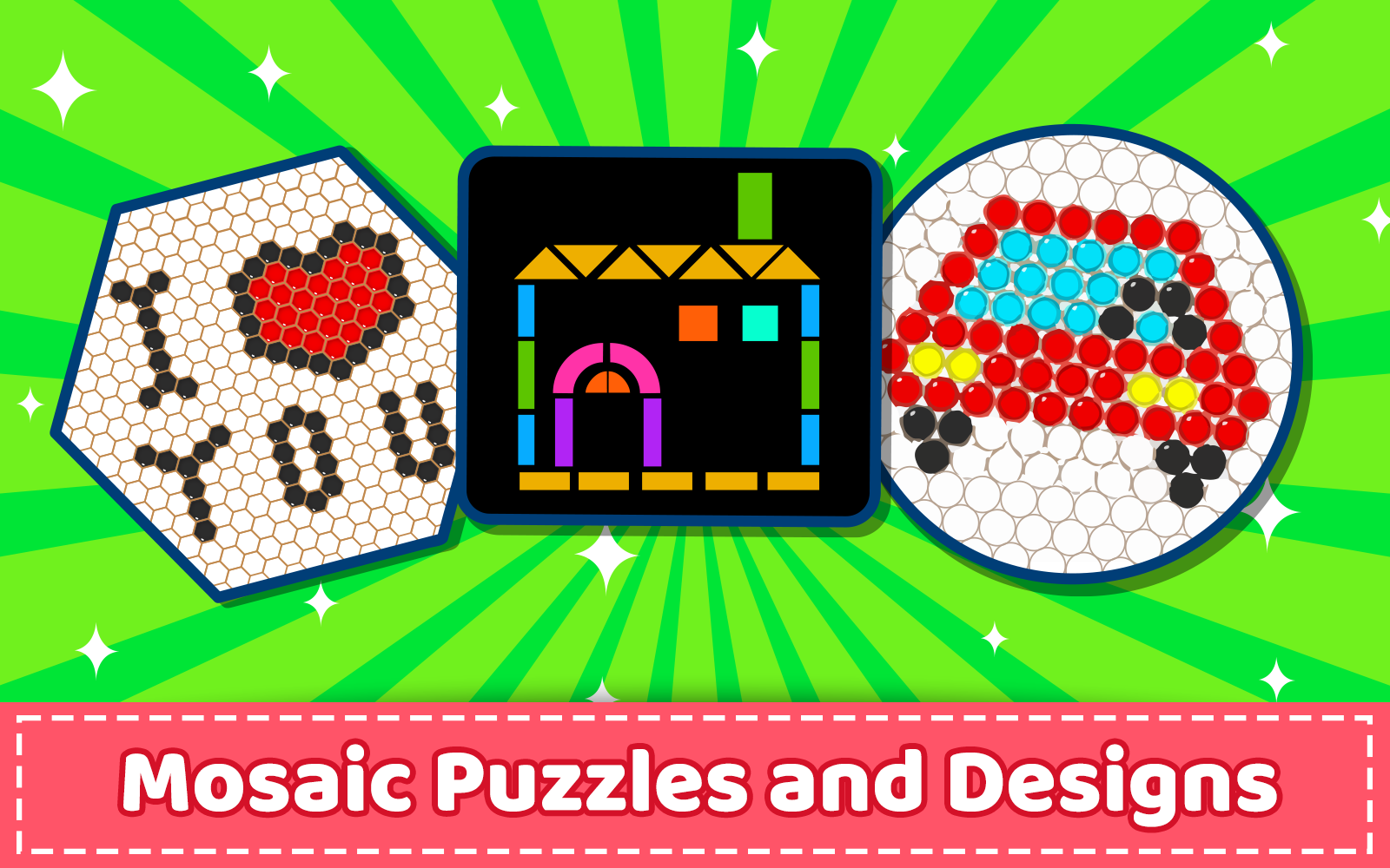 Screenshot 1 of Gioco Puzzle Mosaico, Bambini 500009