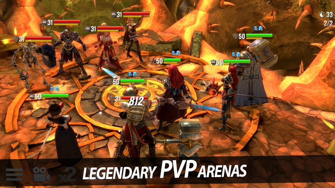 Heroes Forge: Battlegrounds screenshot game