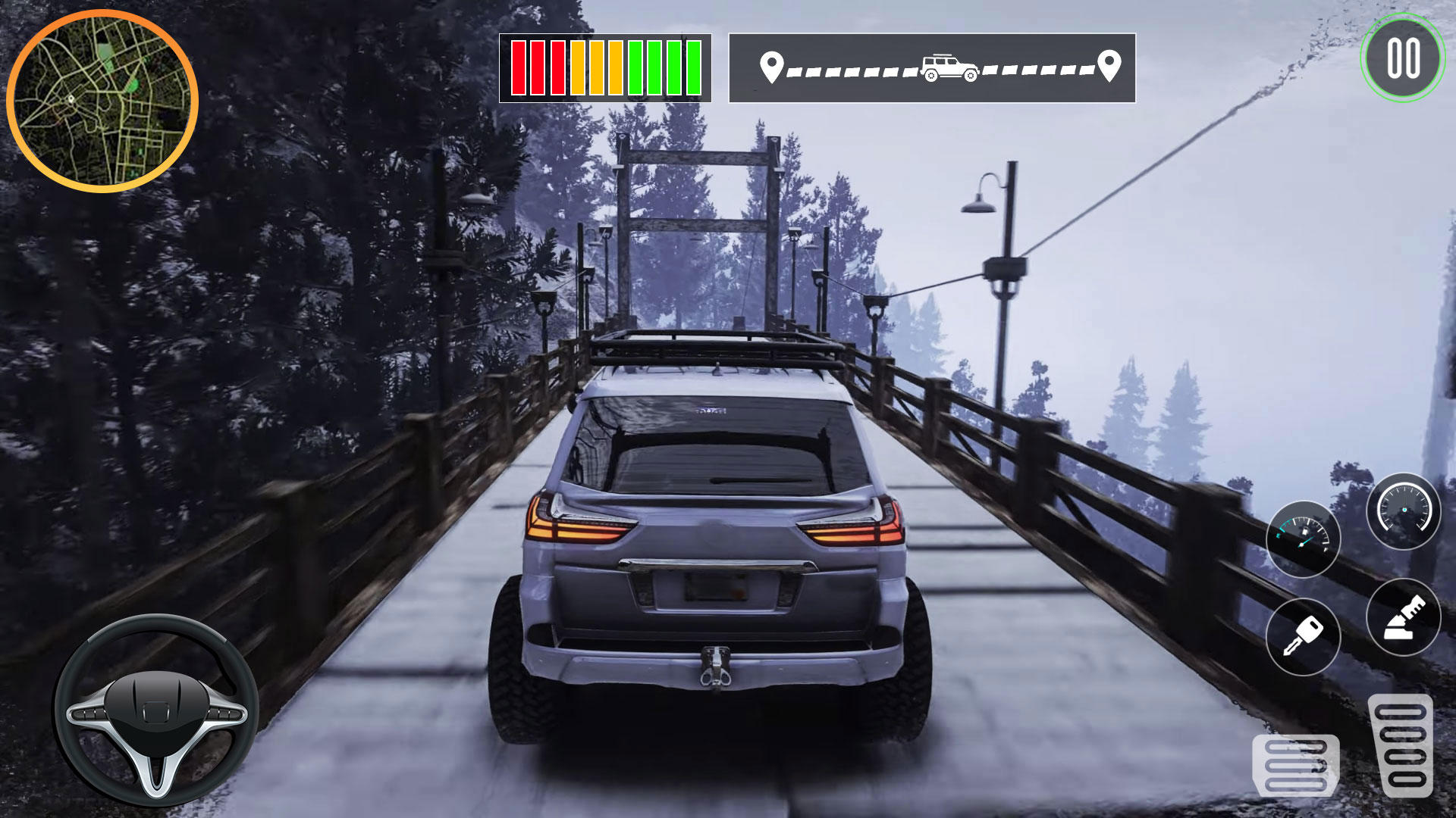 Offroad SUV Jeep 4x4 Driving Game Screenshot