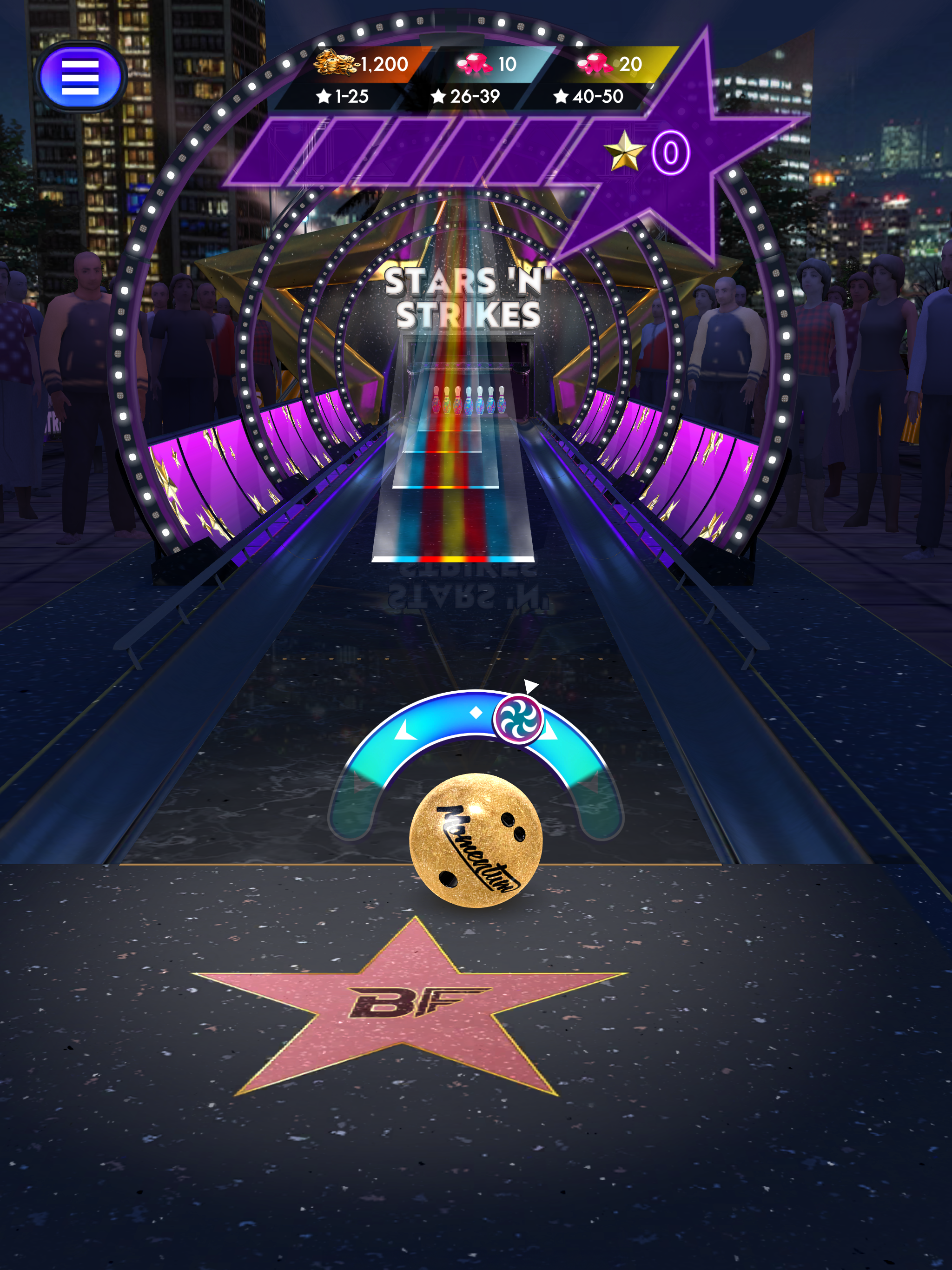 Bowling Fury: Ten Pin King Game Screenshot