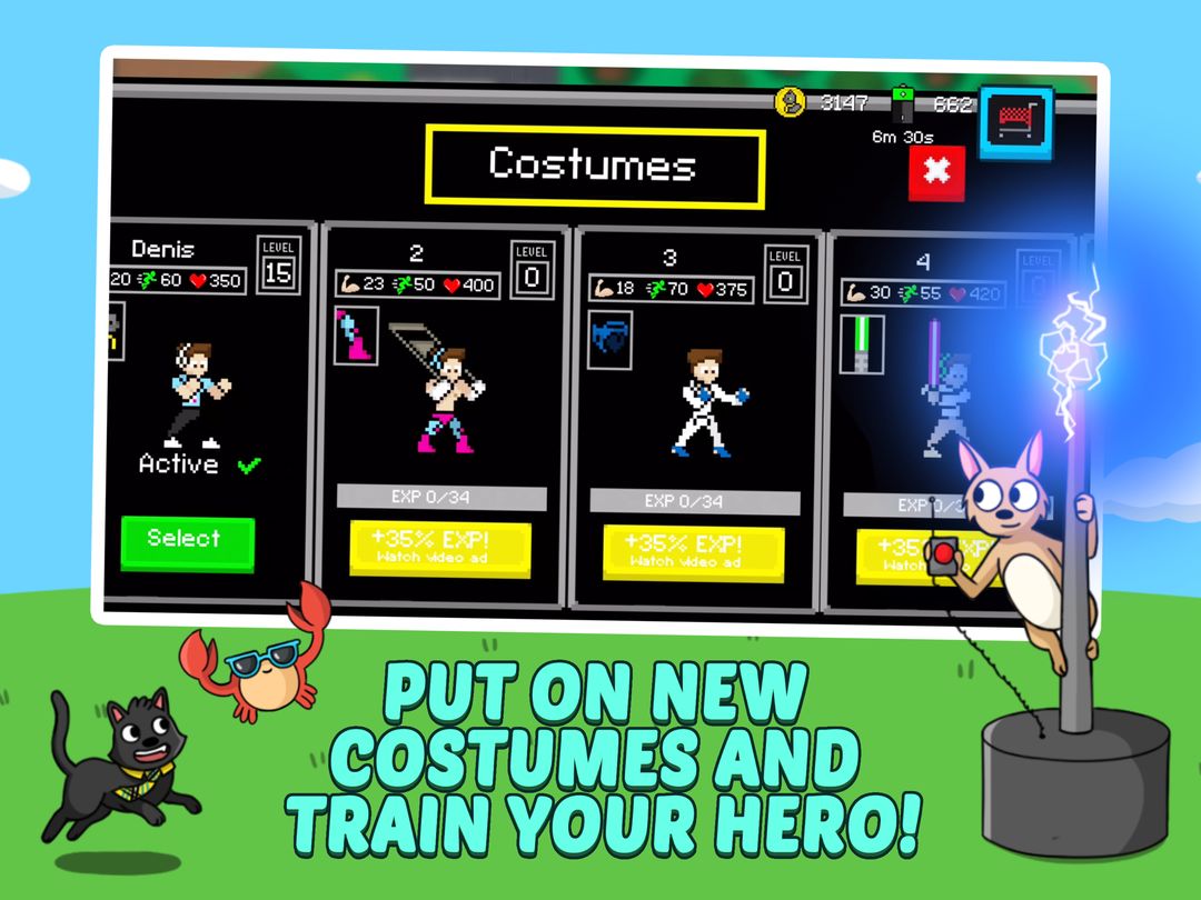Cats & Cosplay: Epic Tower Defense Fighting Game screenshot game