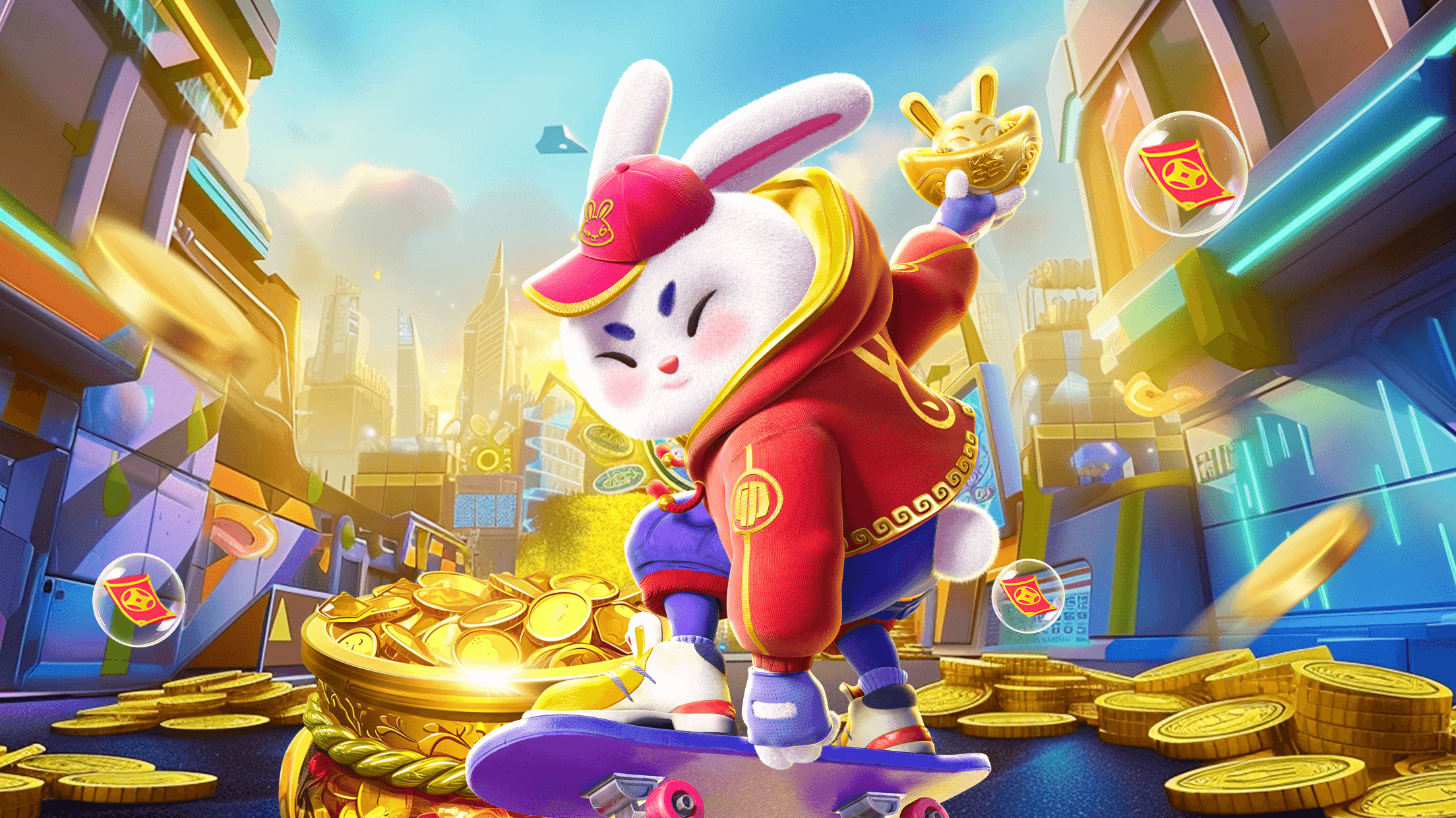 Golden Funky Rabbit ภาพหน้าจอเกม